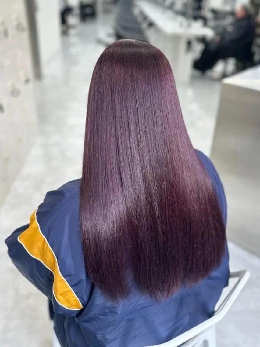 カラー ブリーチ ケアブリーチ 髪質改善 縮毛矯正 🍒renka🍒 ボブ/ショート/暖色のヘアスタイル