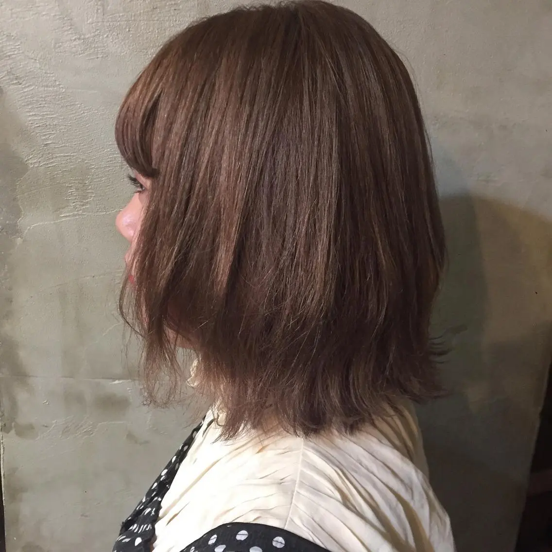 ショート カラー パーマ ヘアアレンジ 川上 智汐のヘアスタイル