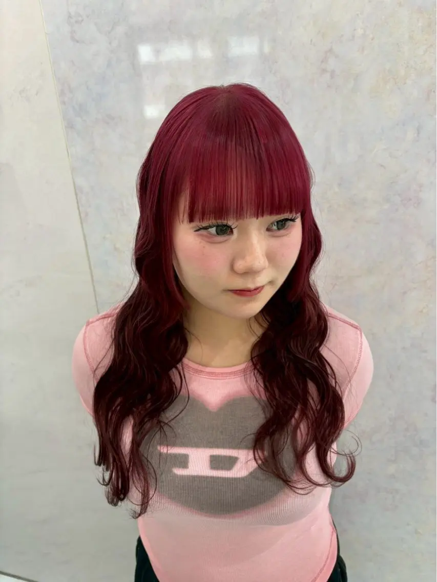ロング カラー 🎀推しカラー🎀 Harunaのヘアスタイル