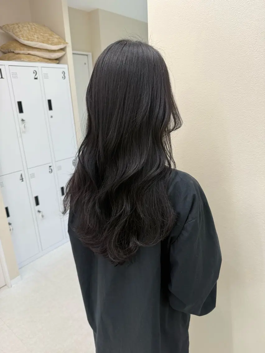 ロング カラー レイヤーカット 🫧透明感カラー🫧 古川穂果のヘアスタイル