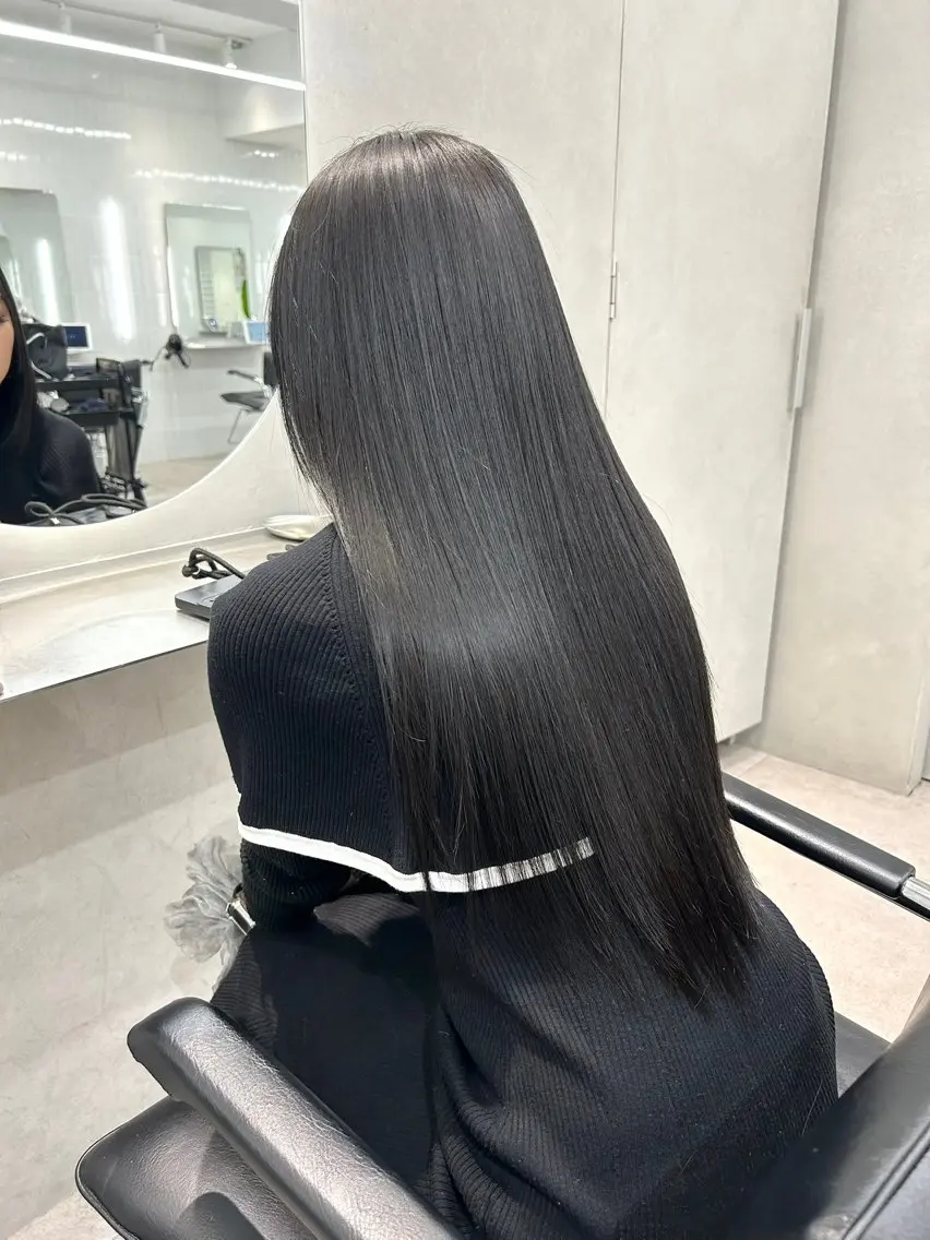 ロング ヘアカラー トリートメント 🫧うるツヤカラー/ cocono🫧のヘアスタイル