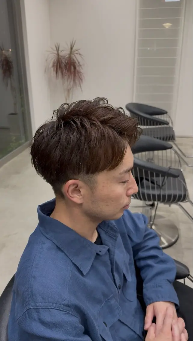 メンズ カット 芳賀 風斗のヘアスタイル