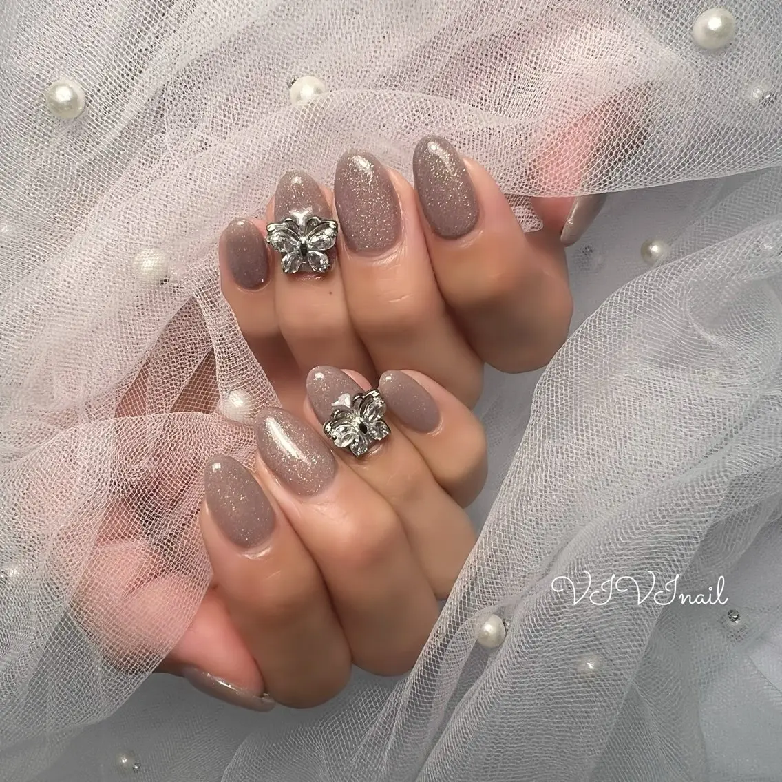 ネイル ワンカラーネイル シンプルネイル ハンドネイル vivi nailのネイルデザイン