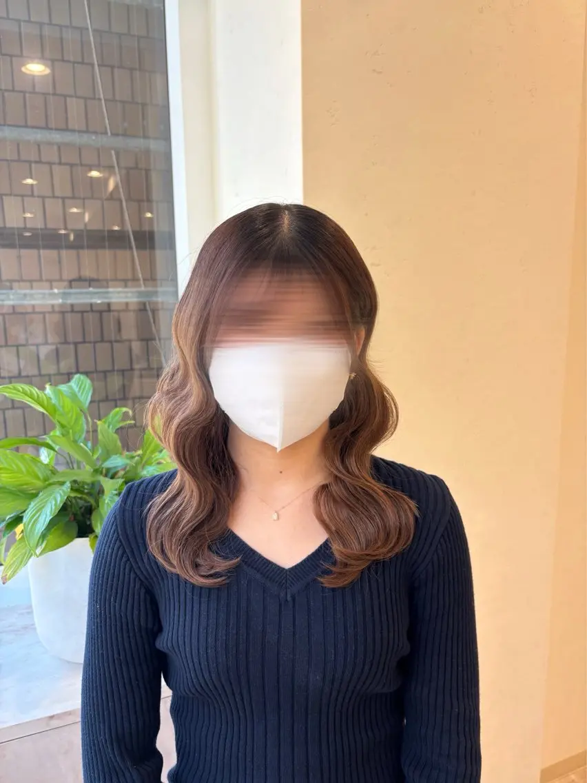 ミディアム dityca asakaのヘアスタイル