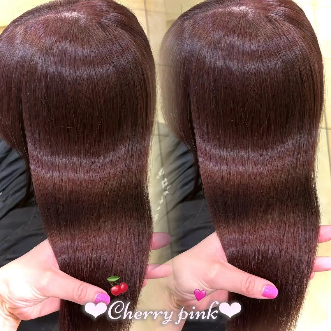 ロング カラー ダブルカラー ヘアカラー トリートメント 新宿/艶カラー 🎀韓国ヘアKANAのヘアスタイル