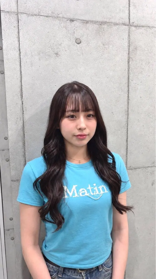 ロング カット ヘアカラー 🩵AKIHO🩵 モデル募集のヘアスタイル