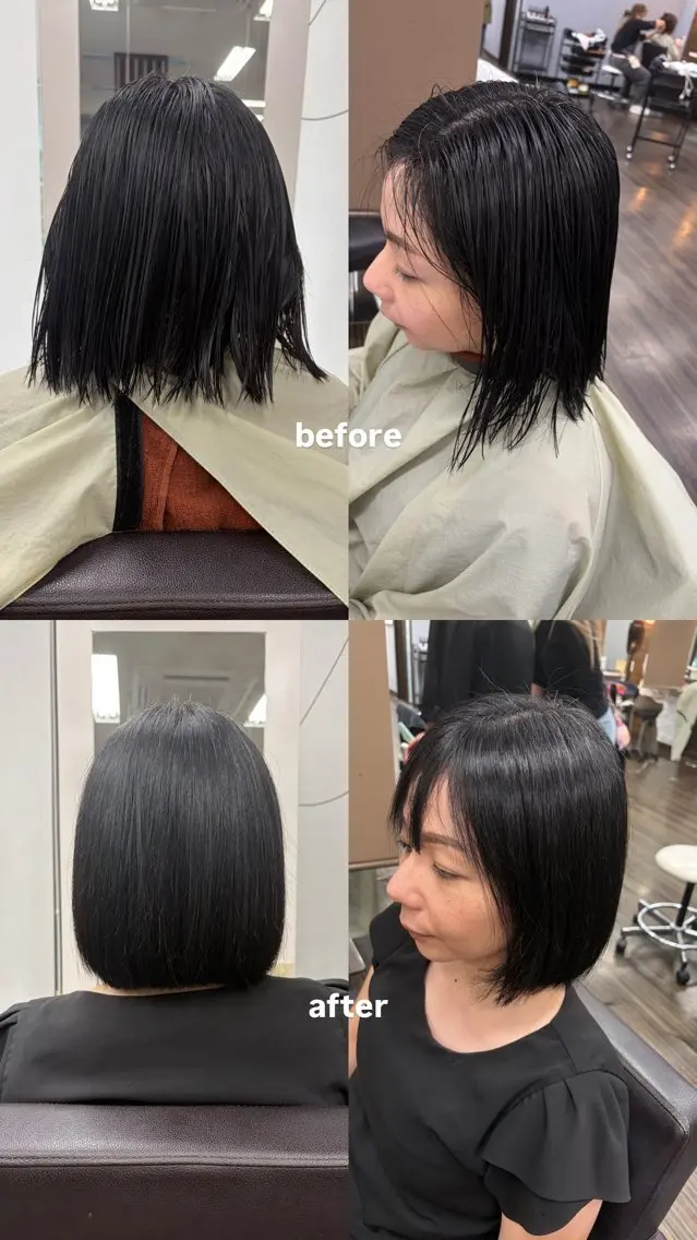 大城 ひな乃のヘアスタイル