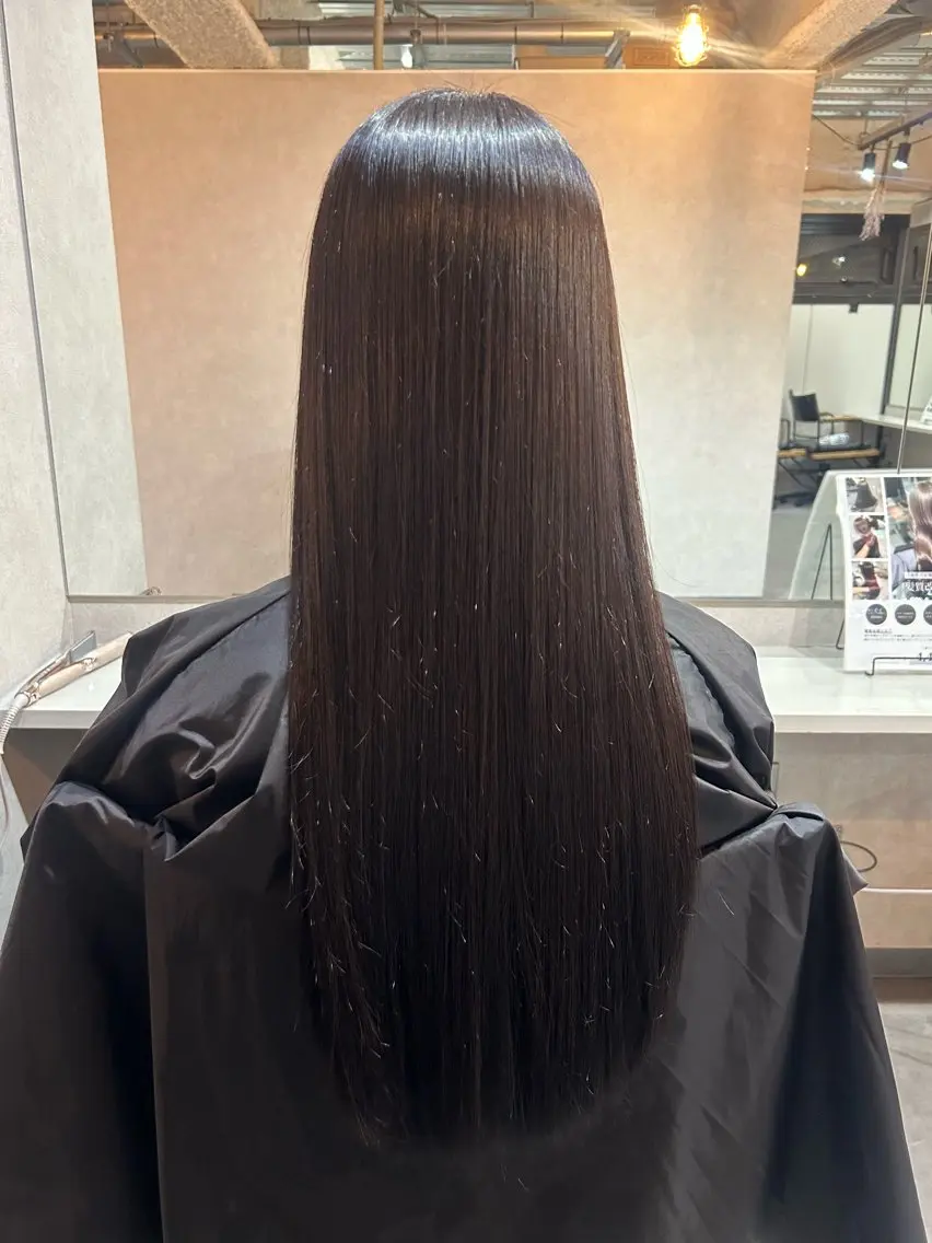 ヘアカラー 德永 咲希のヘアスタイル