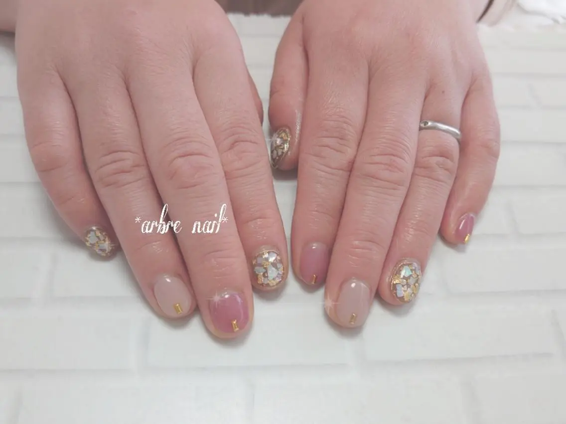 ネイル ✯.。 arbre nail 。✯.のネイルデザイン