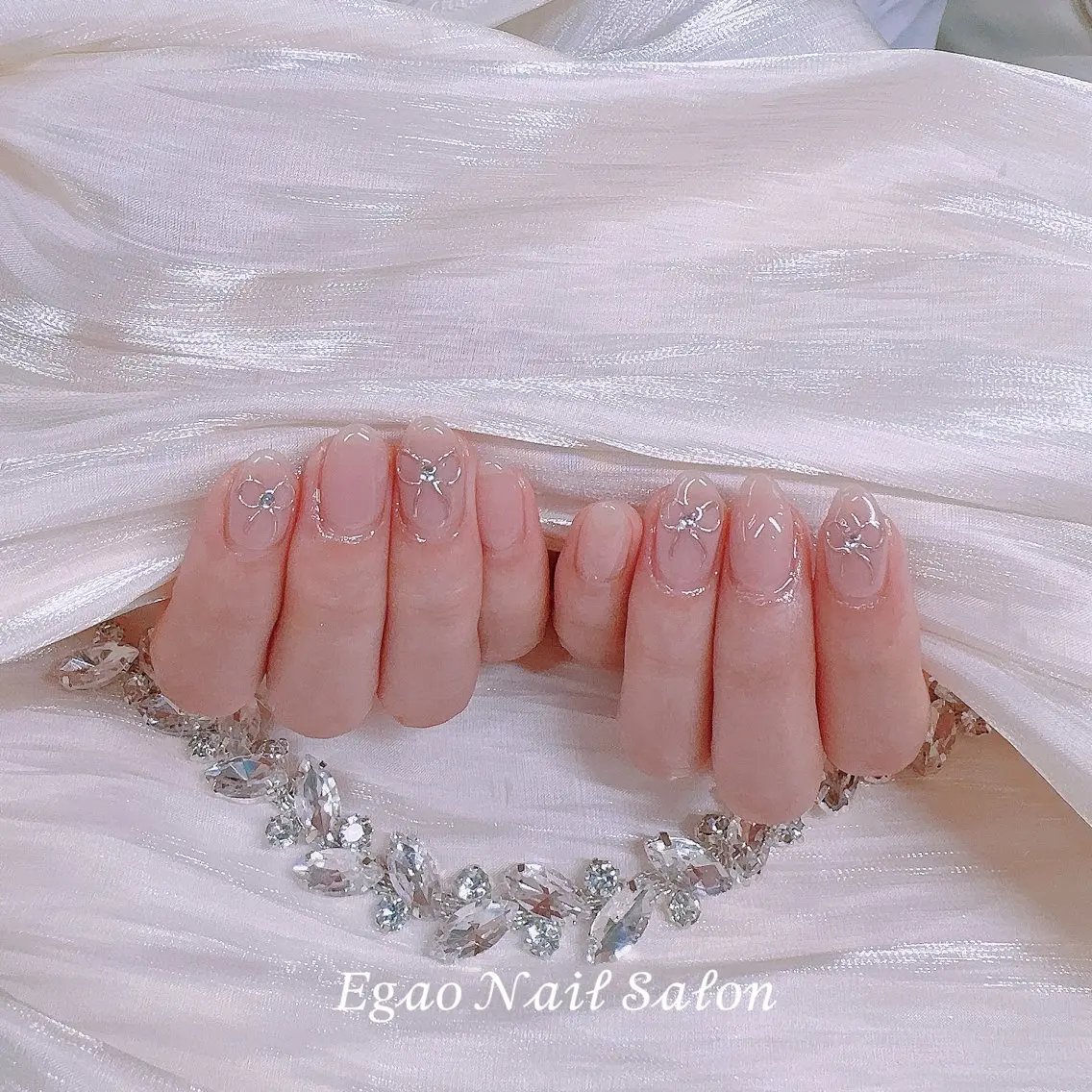ネイル フットネイル ジェルネイル 韓国ネイル マグネットネイル メンズネイル ハンドネイル EGAO NAIL 錦糸町店のネイルデザイン