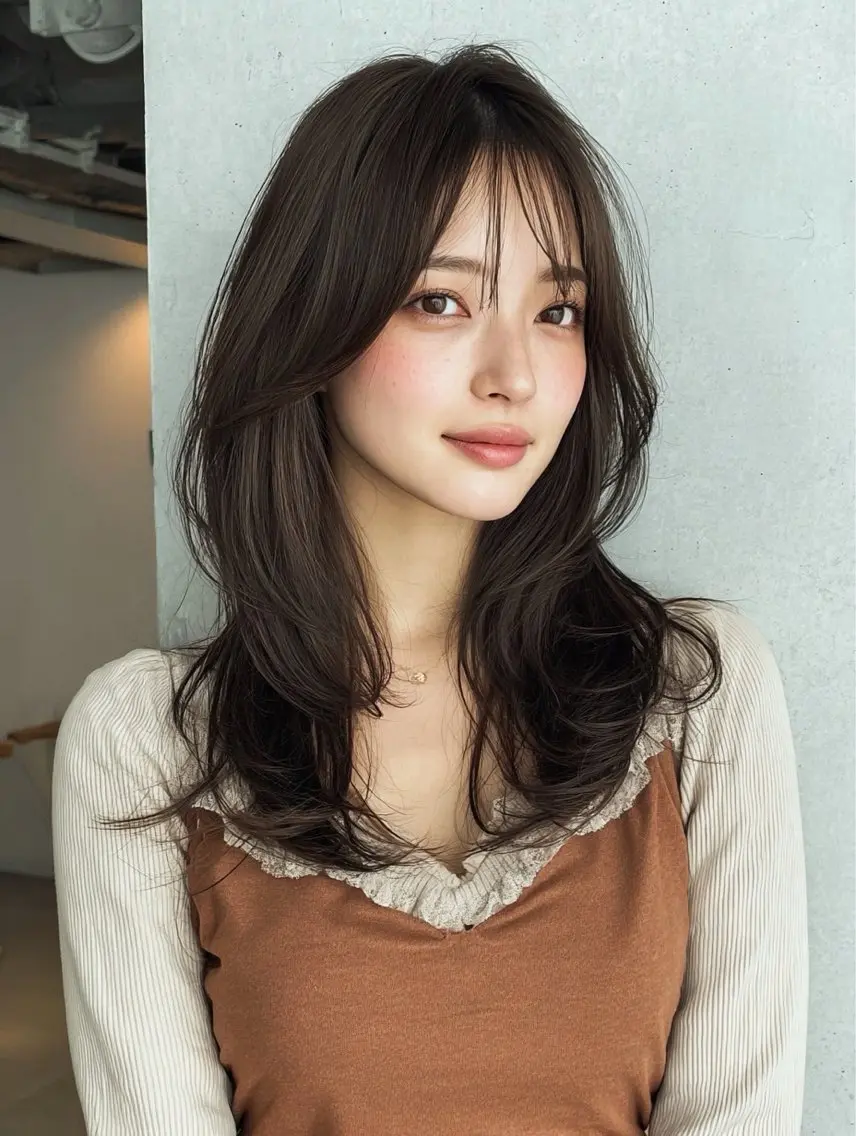 セミロング 村田 七夕のヘアスタイル
