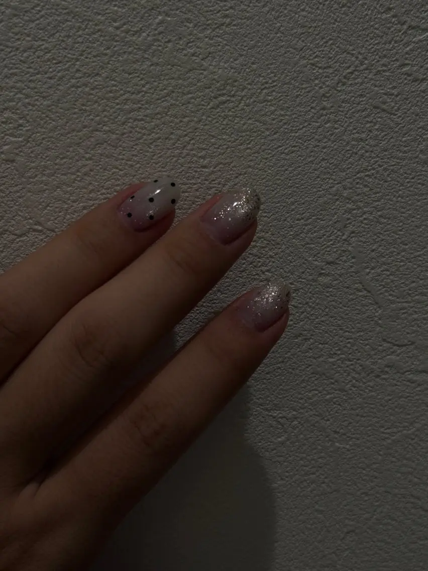 ネイル ラメ(グリッター) マグネットネイル ハンドネイル April Nailのネイルデザイン