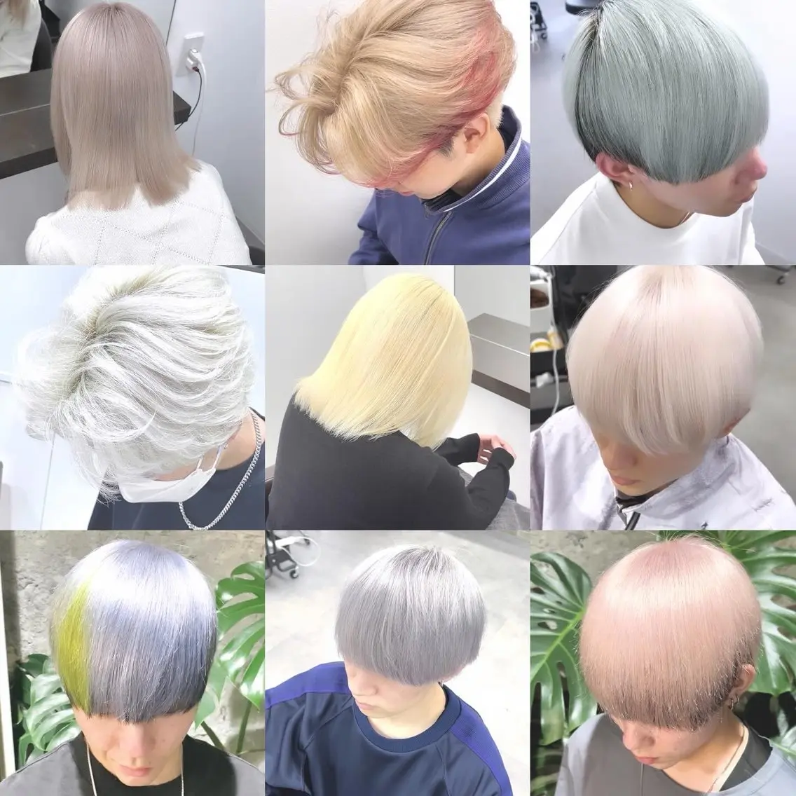 ショート カラー メンズ メンズハイトーン ハイトーンカラー ハイトーン特化🌟 カワシマシュンスケのヘアスタイル