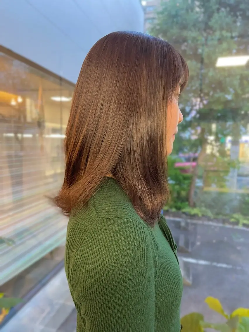 ミディアム 北村 未来のヘアスタイル