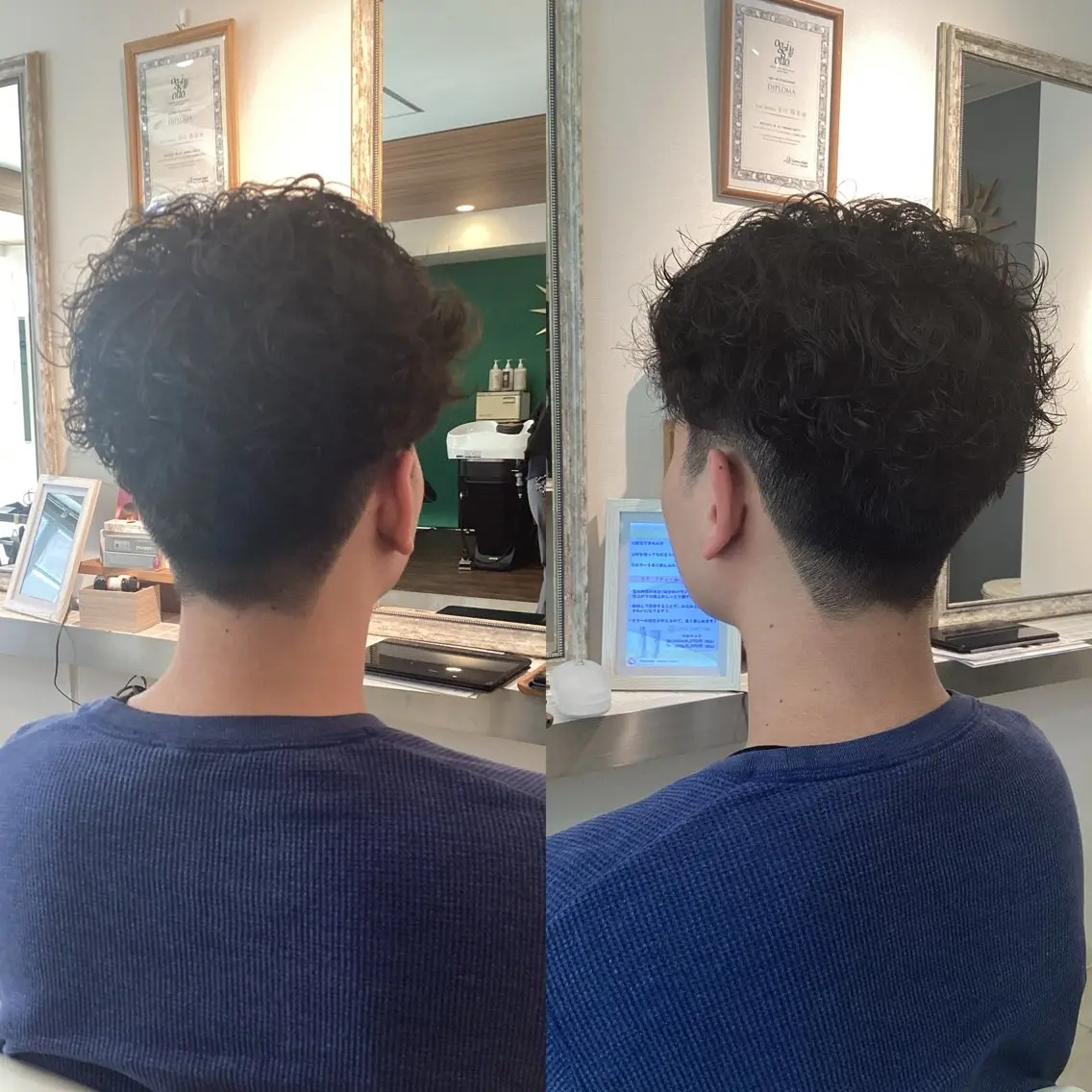 ショート カット パーマ hair bonitaのヘアスタイル