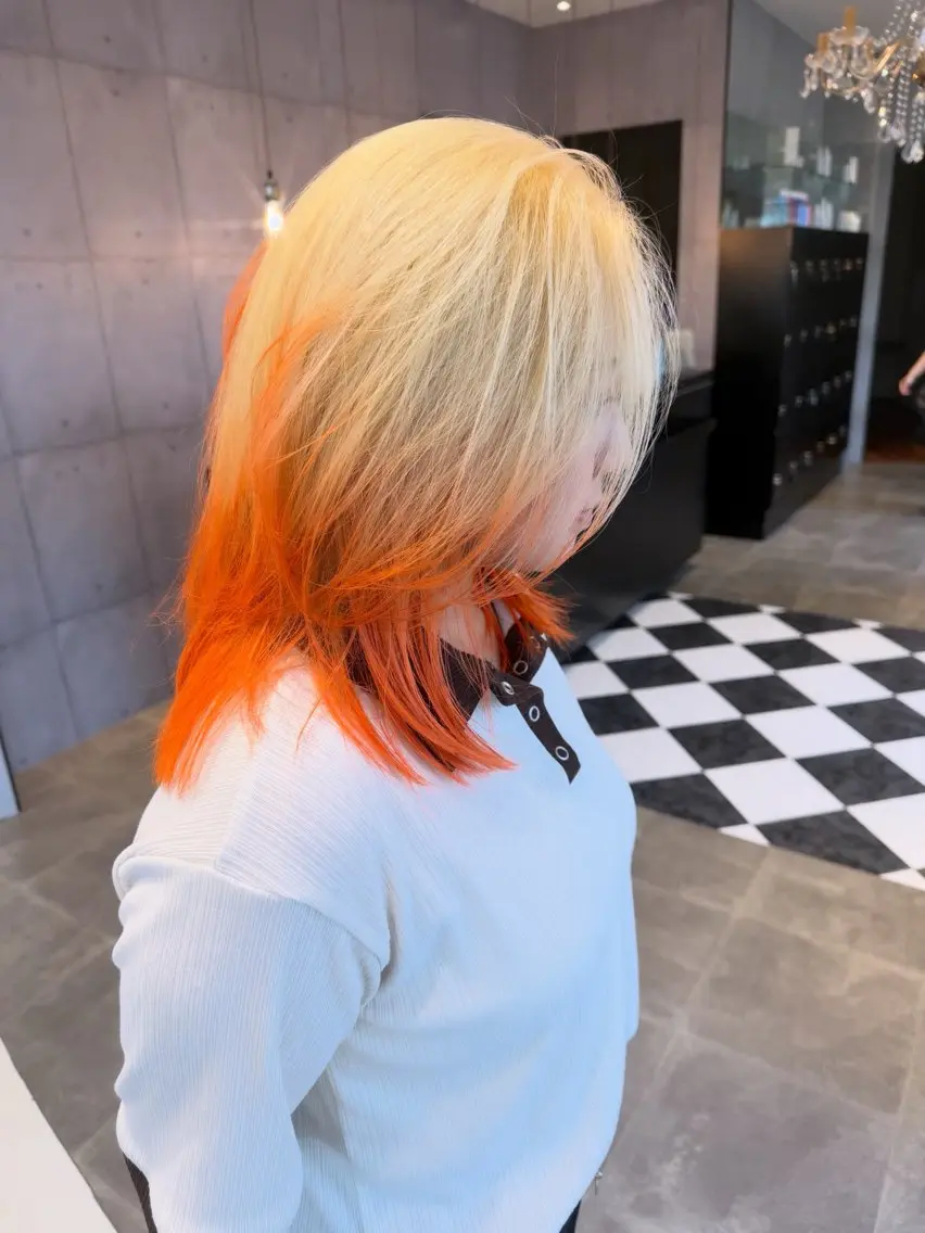 セミロング 大野 智亜里のヘアスタイル
