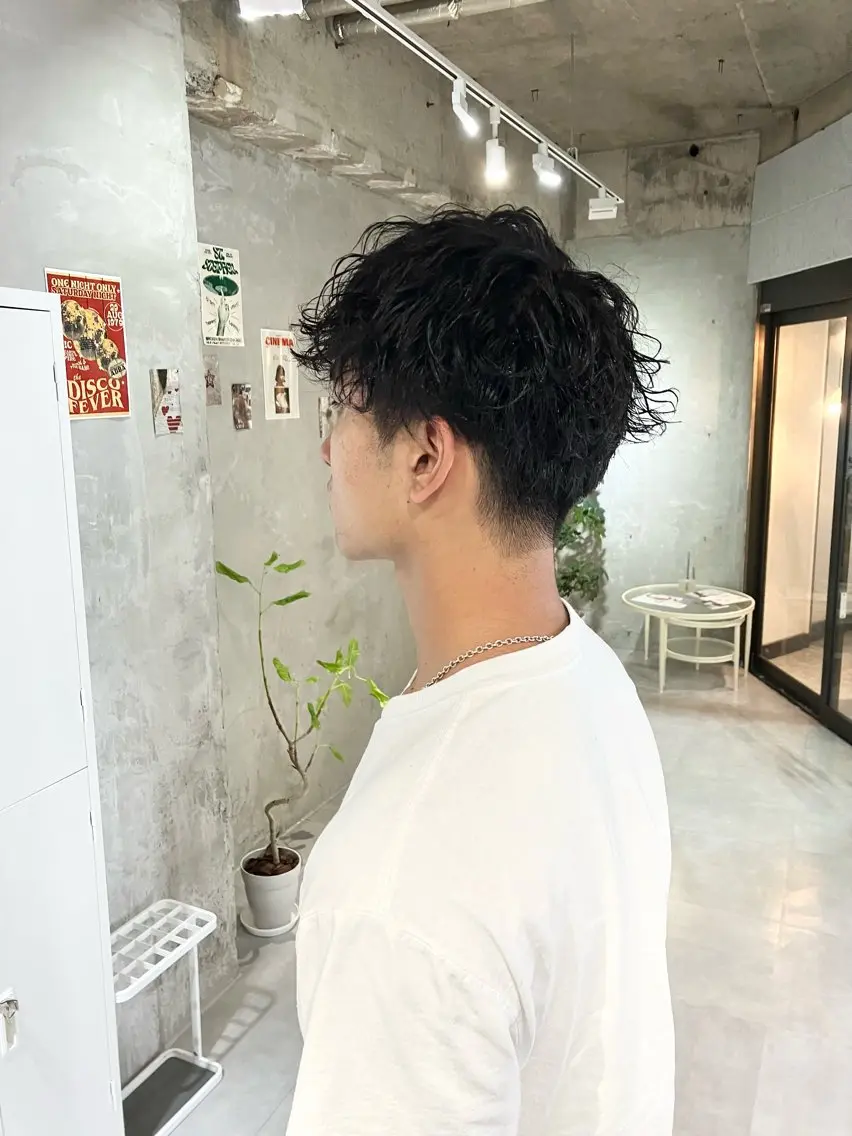 ショート パーマ door white hideのヘアスタイル