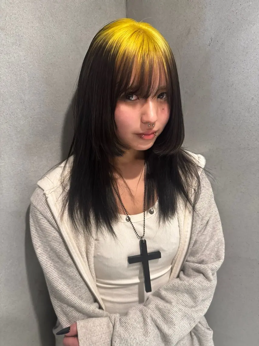 カラー 堂本 陽のヘアスタイル