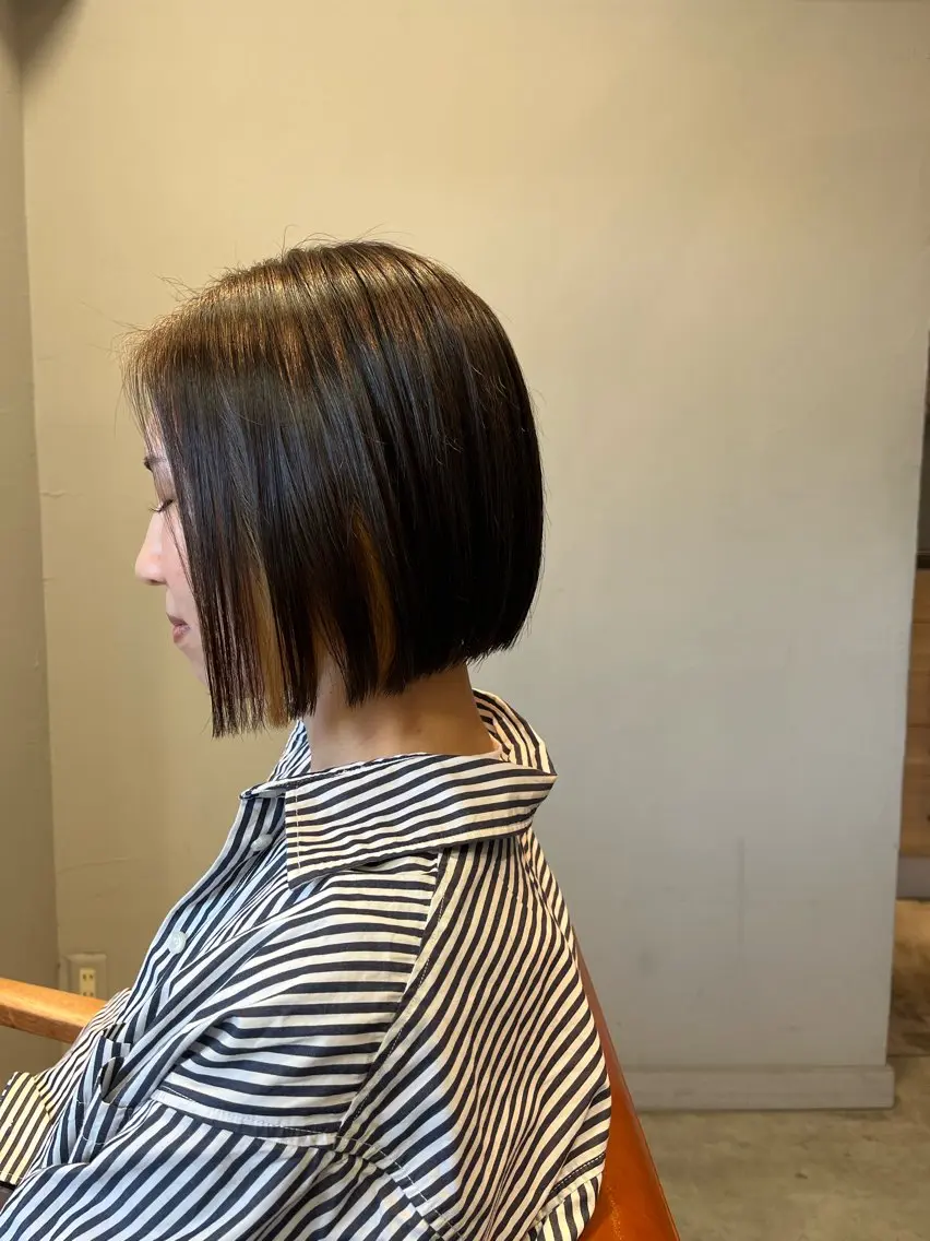 ショート ボブ 井手 咲乃のヘアスタイル