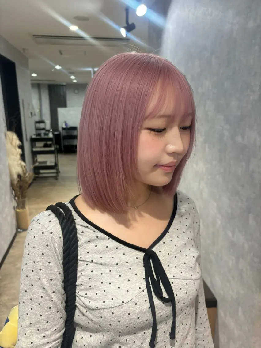 ショート カラー カット ヘアカラー トリートメント 🌐NATSUMI 🌐【寒色カラー】のヘアスタイル