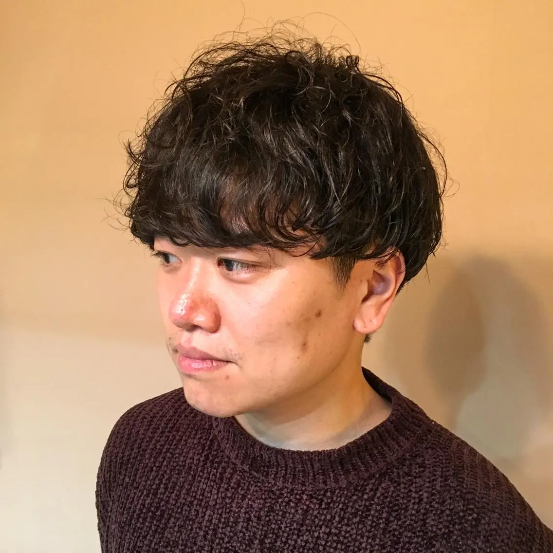 パーマ メンズ マッシュ メンズパーマ tender KOZONOのヘアスタイル