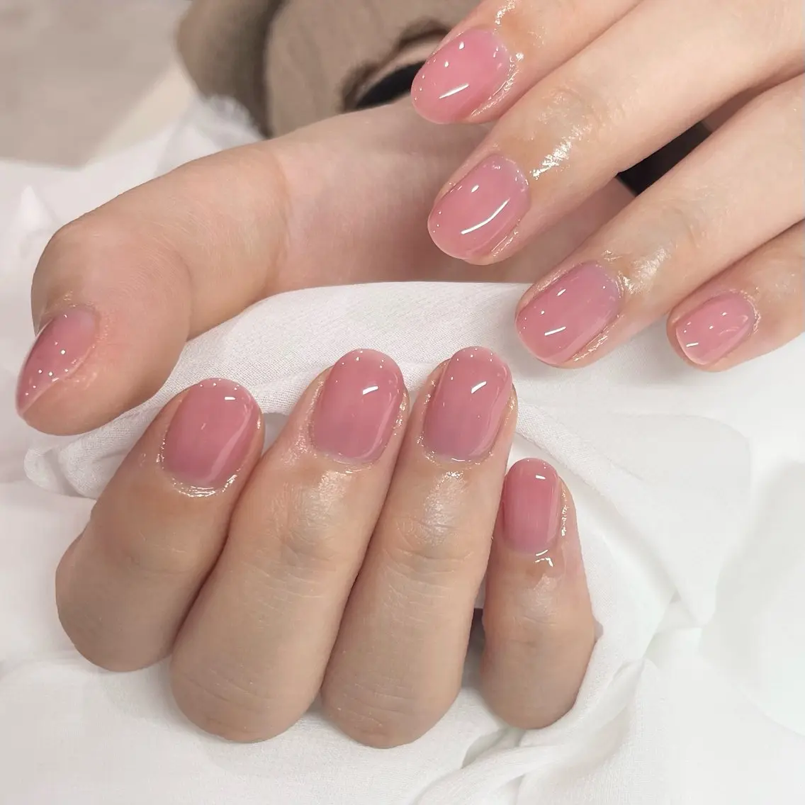 ネイル ハンドネイル パラジェルネイル 大人可愛/シンプルのネイルデザイン