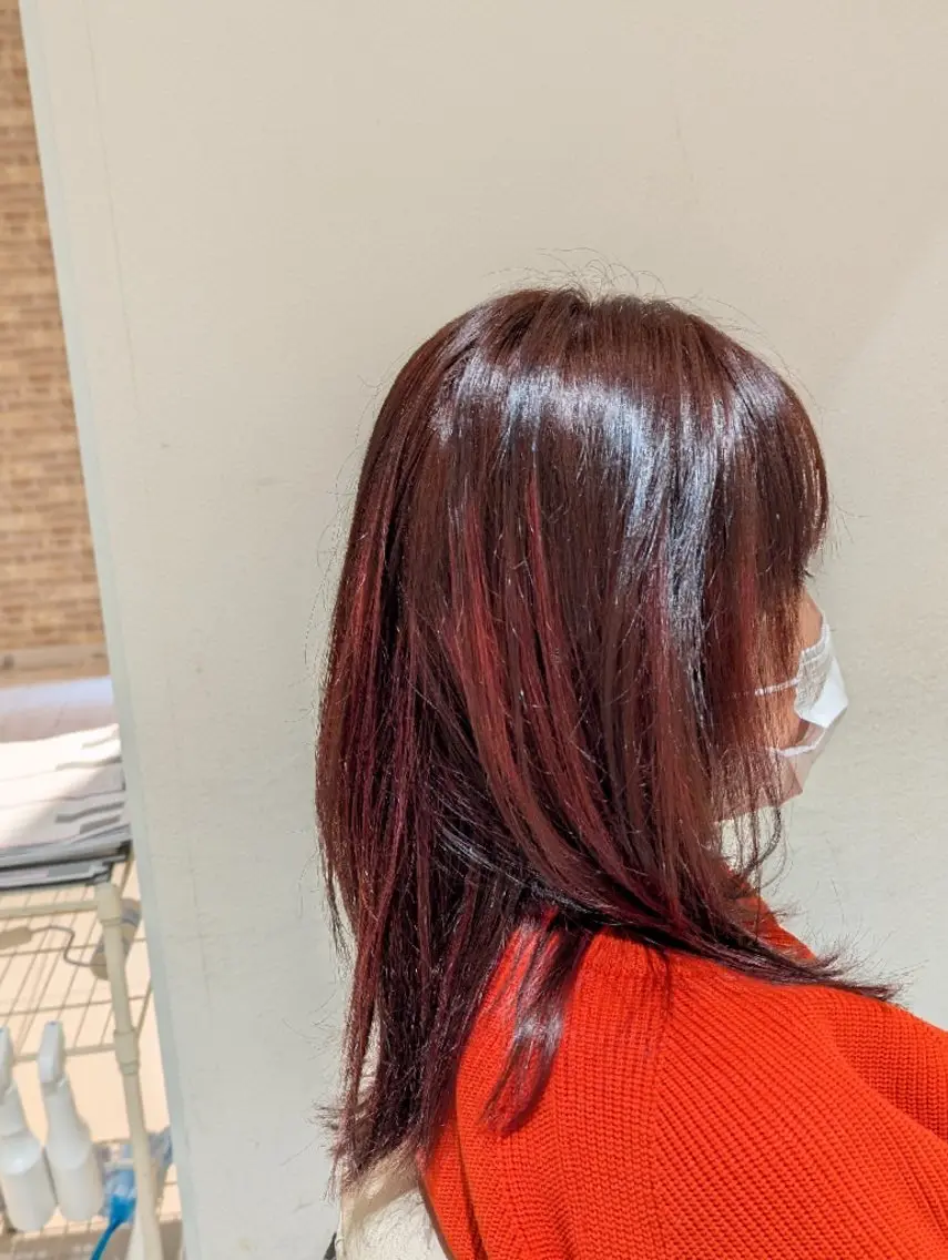 カラー カット ヘアカラー トリートメント 後藤 風海のヘアスタイル