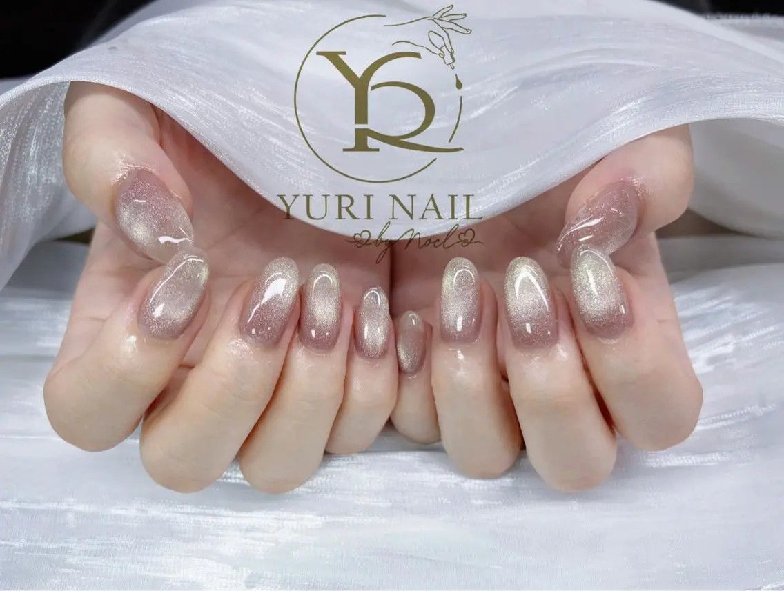 ネイル チークネイル フットネイル フレンチネイル グラデーション キラキラネイル ハンドネイル フットネイル ハンドケア YURI Nail Funabashiのネイルデザイン