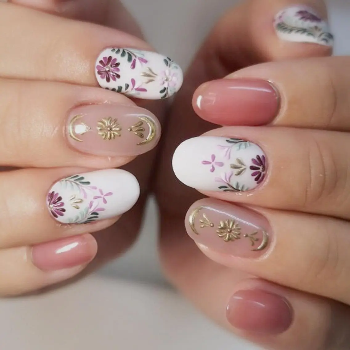 ネイル ハンドネイル nailart ecritのネイルデザイン