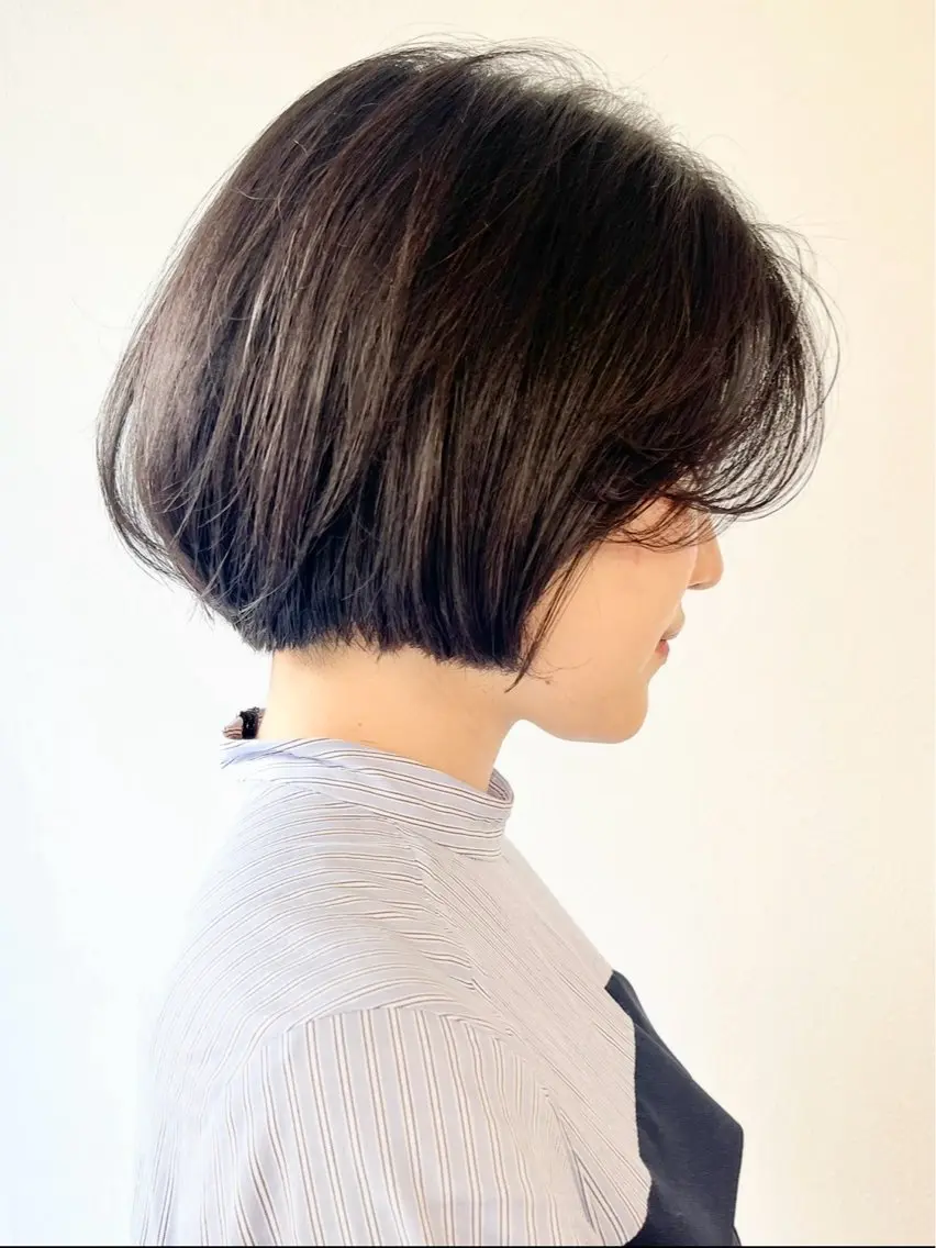ショート ボブ 會田 /レイヤーカットのヘアスタイル