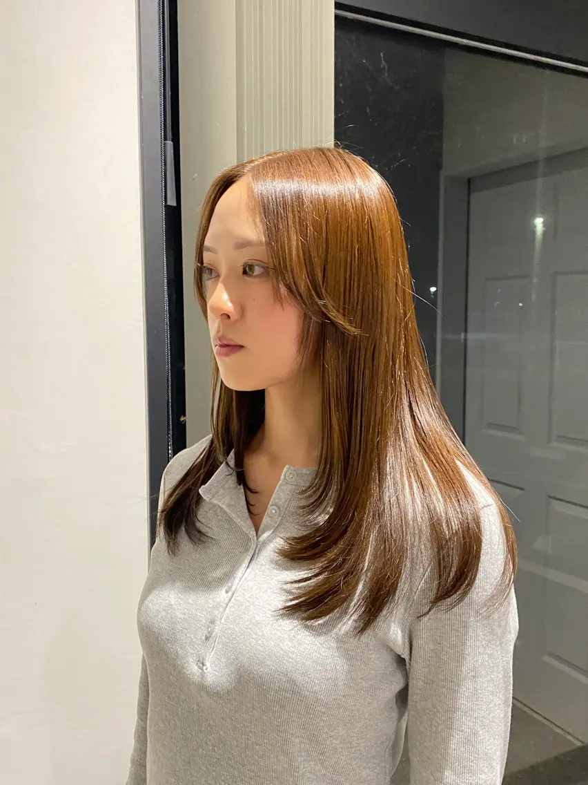 カラー 繋 真帆のヘアスタイル