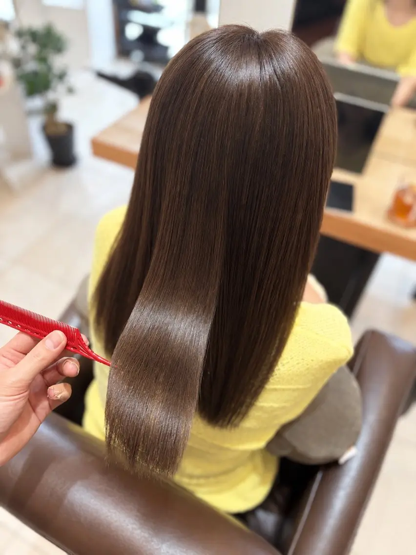 ロング カラー カット ヘアカラー 伊勢崎/nap hair 秋山拓未のヘアスタイル