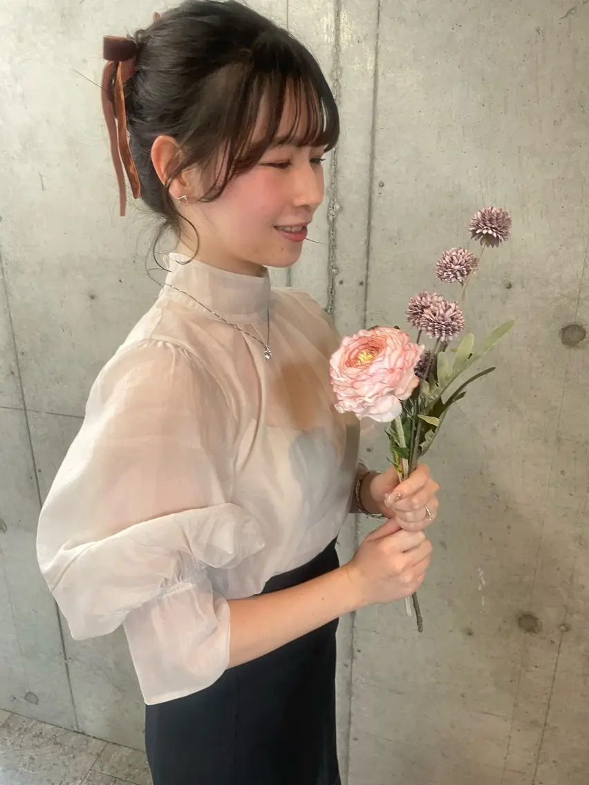 ヘアアレンジ ヘアセット 美髪× ヘアセット✨Araiのヘアスタイル