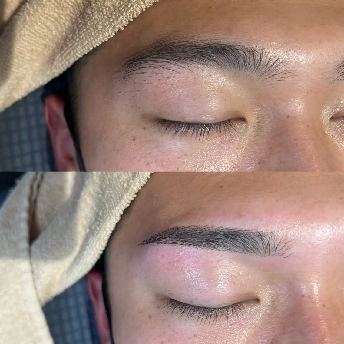 メンズ アイブロウ 眉毛ワックス脱毛 ワックス脱毛 眉カット その他(アイブロウ) litva 鏡ほのかの眉毛・アイブロウイメージ