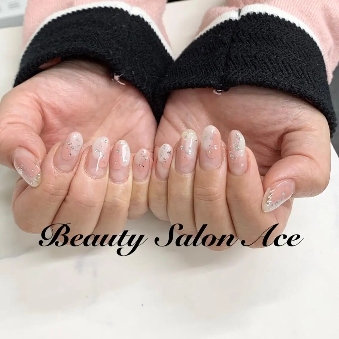 ネイル アートネイル 長さ出し ジェルネイル メンズネイル ニュアンスネイル 池袋フィルイン Ace♡Nailのネイルデザイン