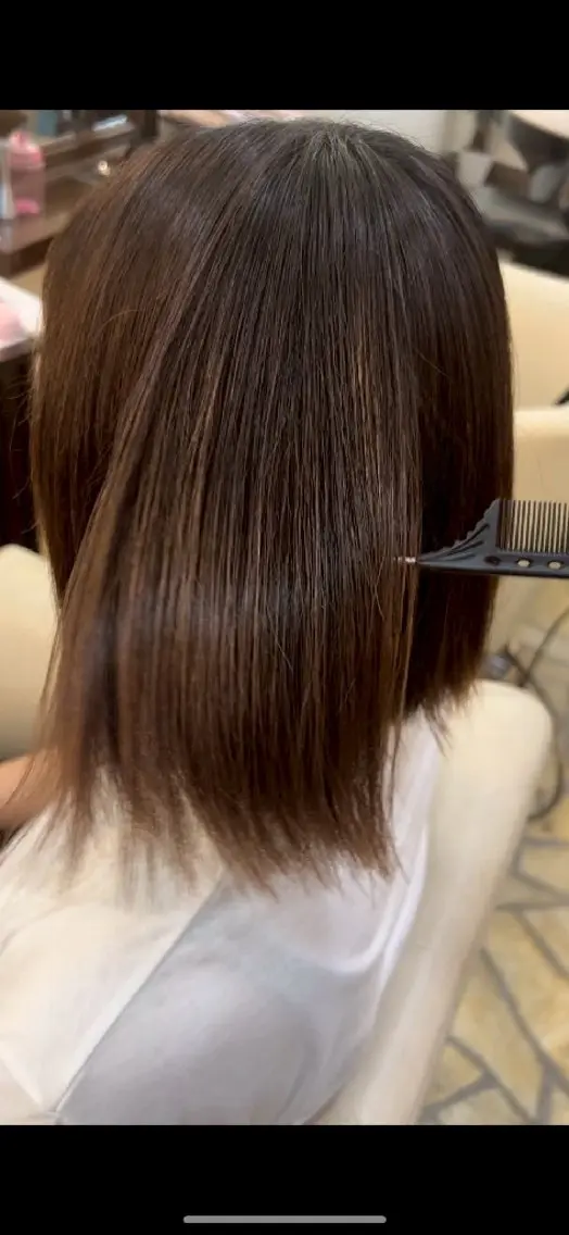 ミディアム 古橋 瑞希のヘアスタイル