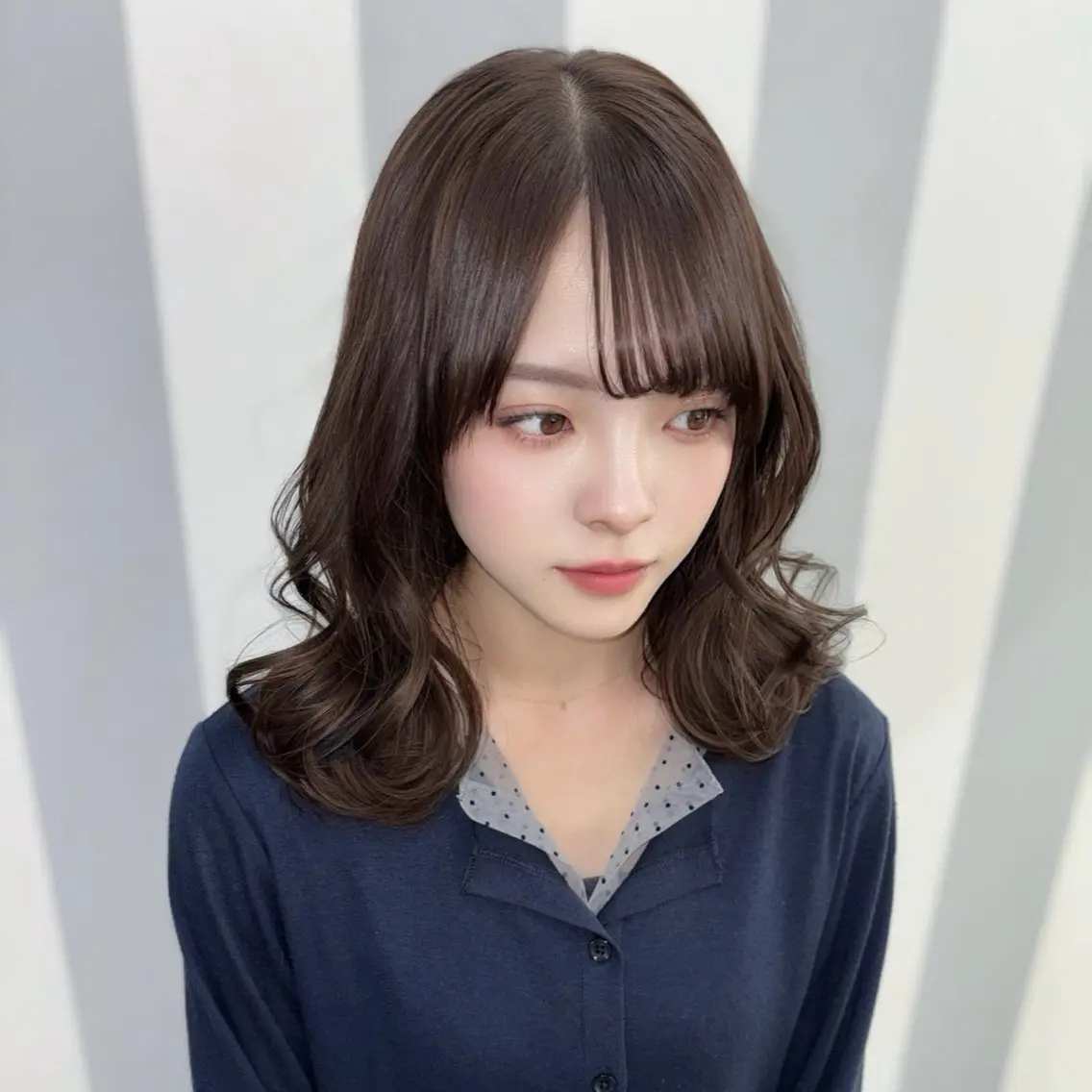 セミロング カラー ヘアカラー Ren. 🦋デザインカラーのヘアスタイル