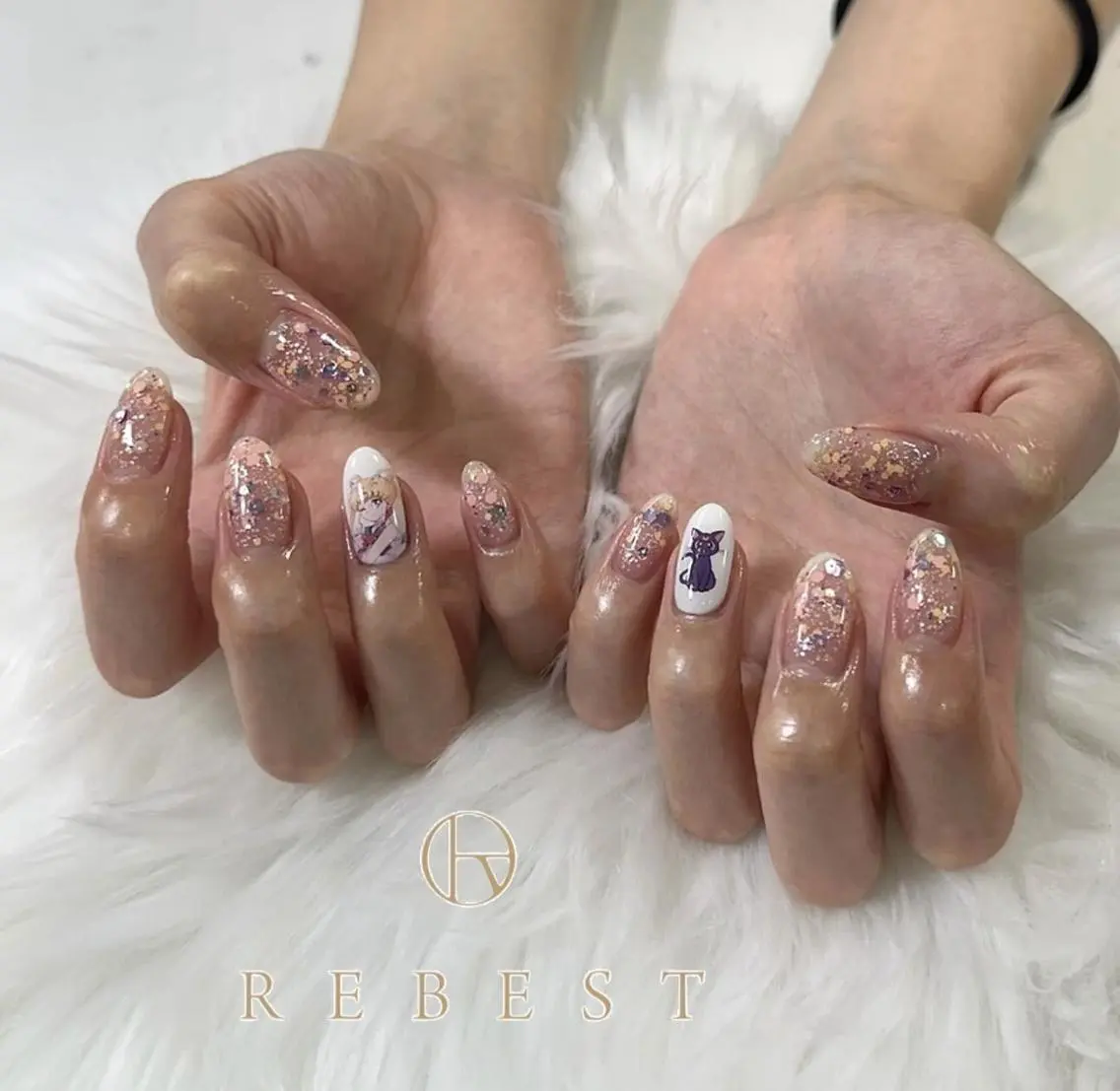 ネイル Sayaka❤️ REBEST京橋のネイルデザイン