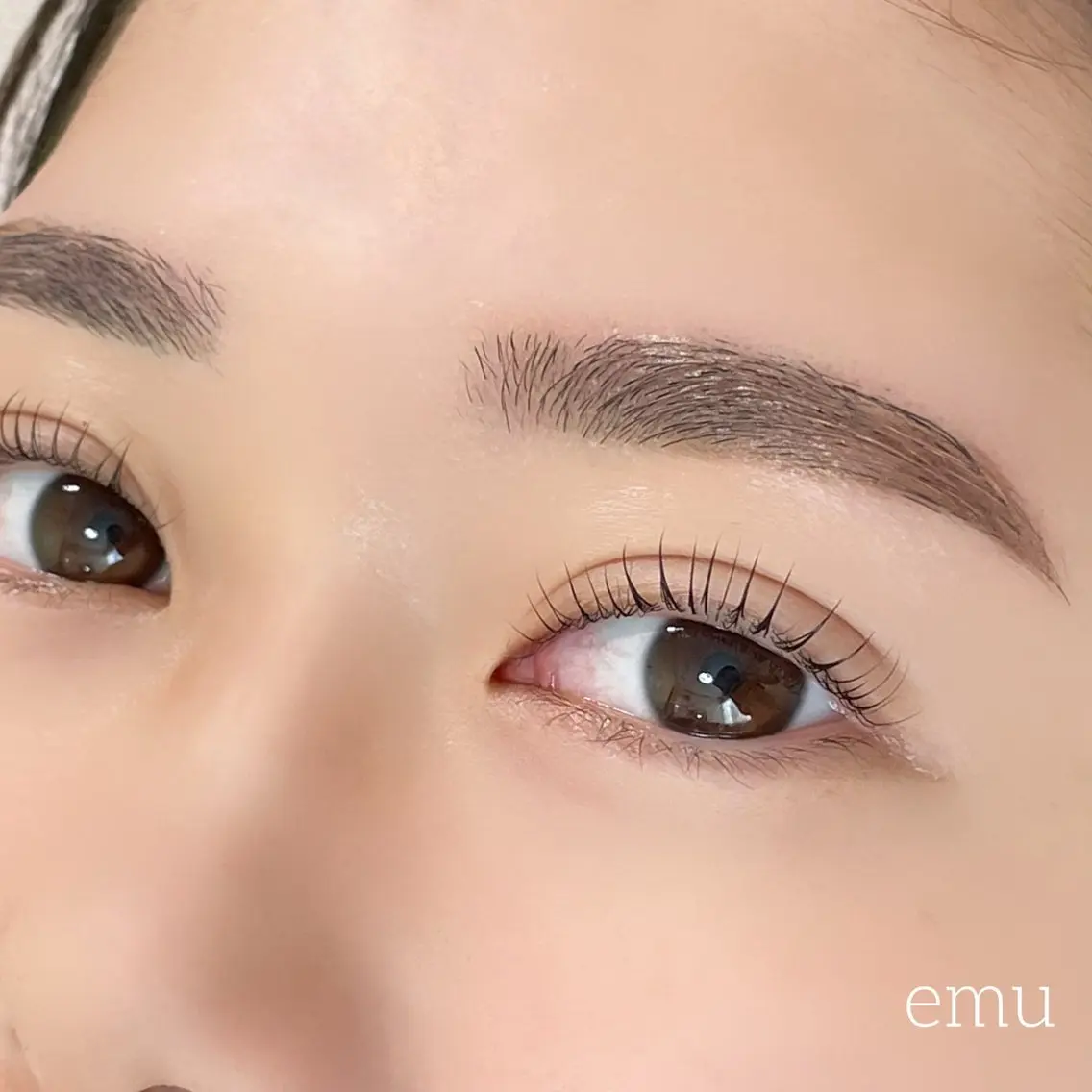 まつ毛パーマ上＋眉毛Waxの写真