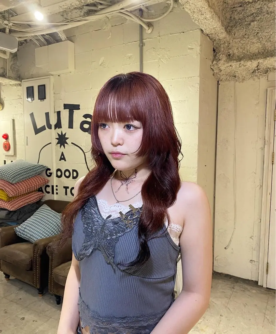 ロング カラー ヘアカラー トリートメント 透明感うる艶カラー ¦コユキ🫧💞のヘアスタイル
