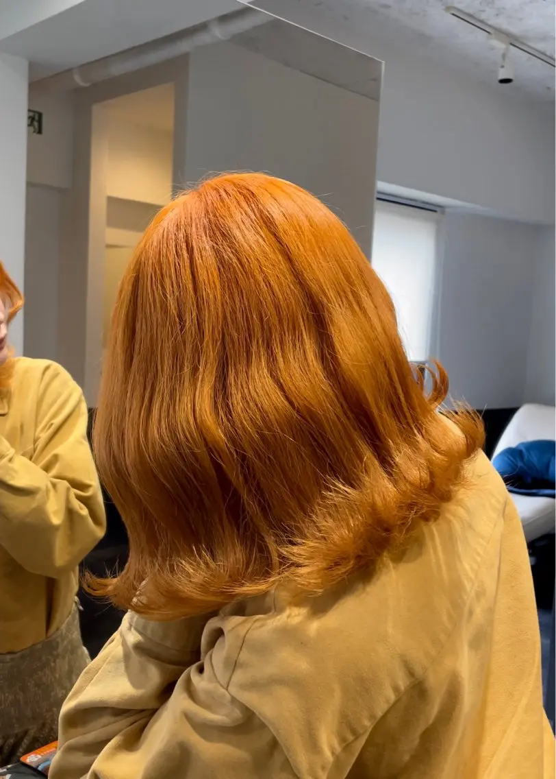 アイブロウ ヘアカラー トリートメント 🦖JIN HAIR DESIGN🦖のヘアスタイル