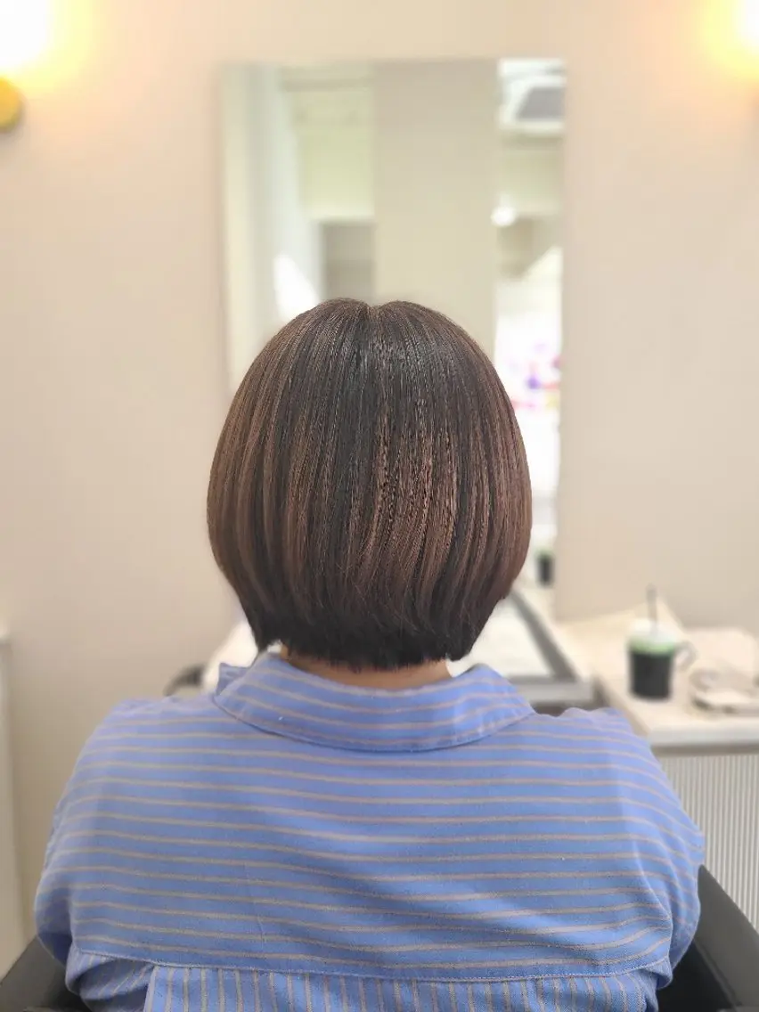 ショート ショートボブ ボブ ショートヘア カット 桐島 令奈のヘアスタイル