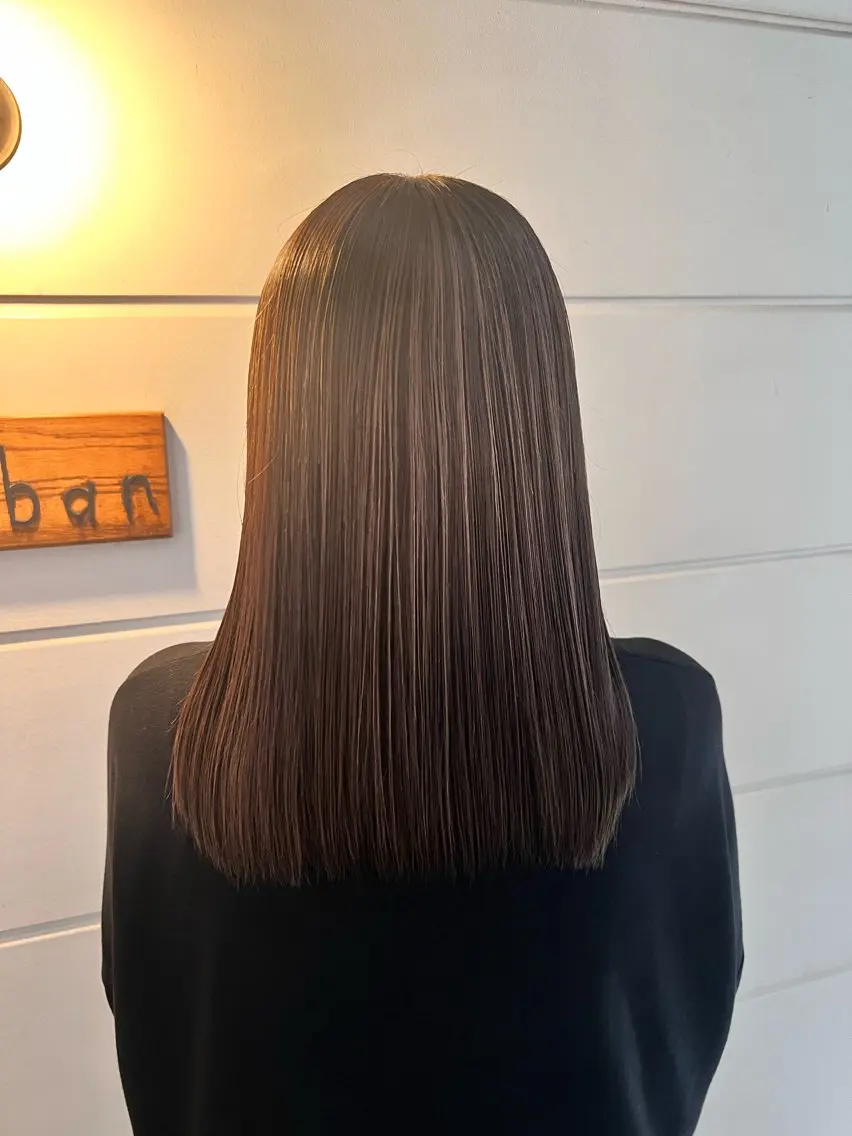 セミロング hair salon Ruban‎‪𓍯のヘアスタイル