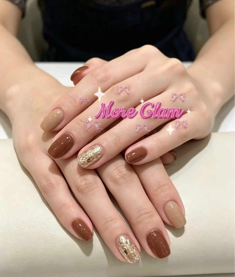 ネイル ジェルネイル ハンドネイル 半崎 奈美のネイルデザイン