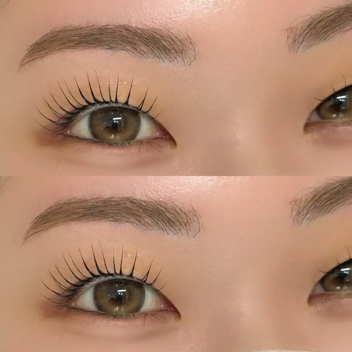 マツエク・マツパ パリジェンヌラッシュリフト Jiem5eye 梅田中津店のマツエク・マツパデザイン