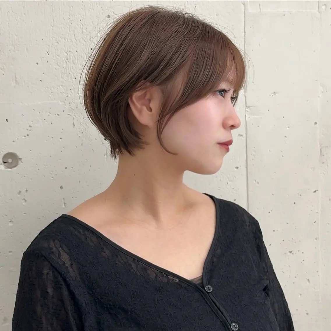 ショート カラー 似合わせショートカ ット/福岡/えりのヘアスタイル