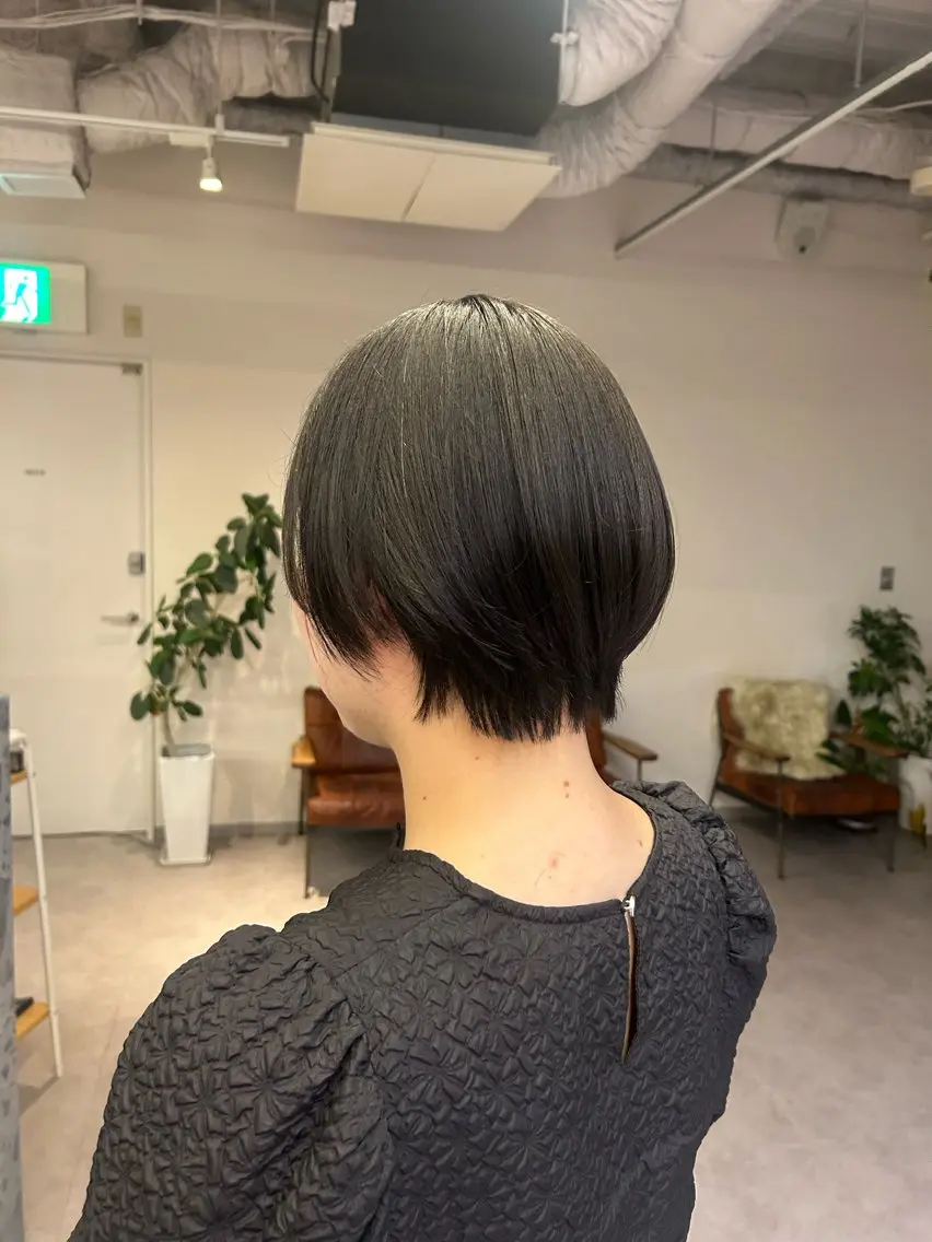 ショート 丸みショート ショートヘア 似合わせカット🎀 梅田🤍sayaのヘアスタイル