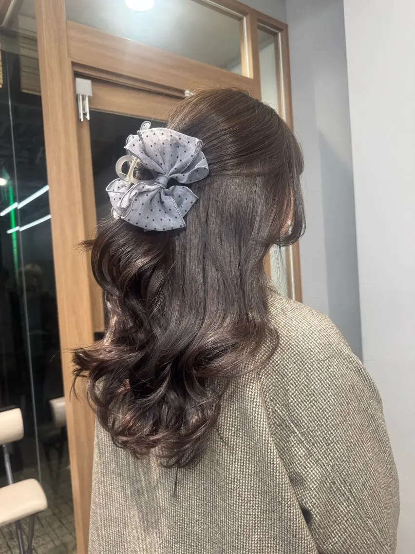 ロング カラー ヘアカラー トリートメント ヘアセット sakura / color ✧のヘアスタイル