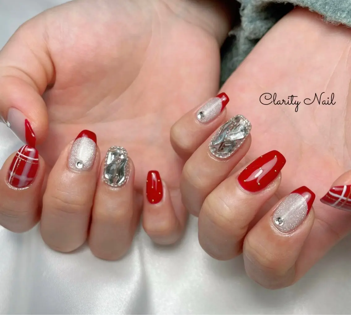 ネイル アートネイル 持ち込み ハンドネイル Clarity Nailのネイルデザイン