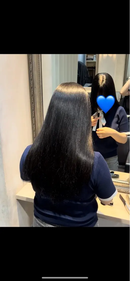 ロング カット ヘアカラー トリートメント Lutia池袋 さえ☆のヘアスタイル